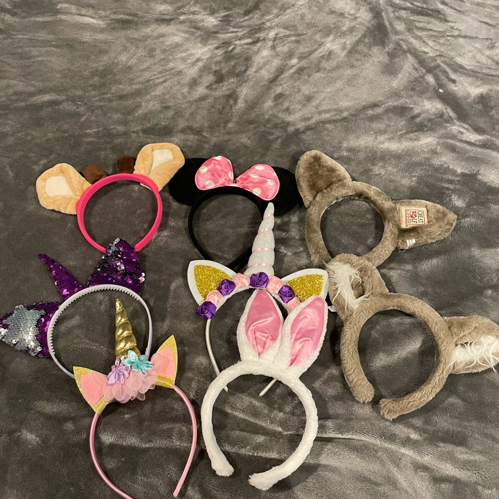Assorted Kids' Animal and Unicorn Headbands